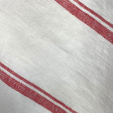 Stripe Tea Towel Red
