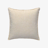Kuddfodral linne Pinstripe Gul