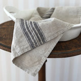 Kitchen Towel Rustic Black - Set of 2