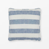 Linen Cushion Cabana Stripe Blue
