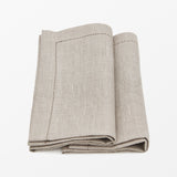 Hemstitch Napkins Beige
