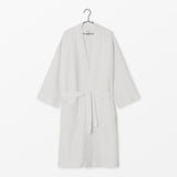 Waffle Bathrobe White