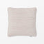 Pink striped linen cushion cover