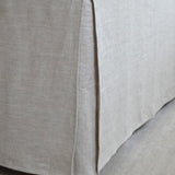 Linen Bed Skirt Beige