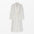 White linen bathrobe